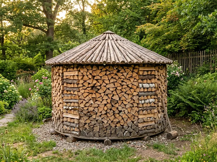 Дровник под ключ — Колюбакино